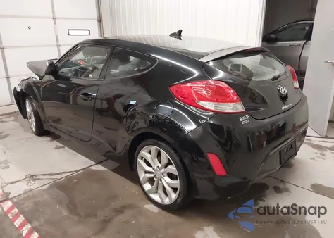 2013 Hyundai Veloster Base W/Gray z USA, uszkodzony, nr VIN KMHTC6AD9DU123721